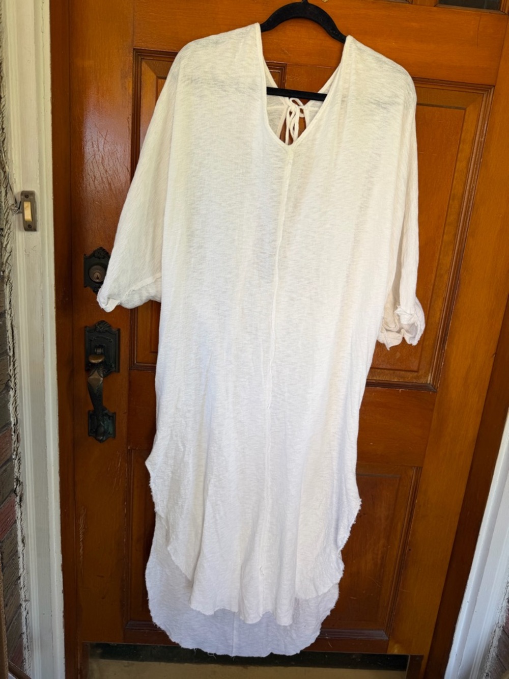 LIKE NEW! Intimately Free People White Palm Maxi Dress! O/S